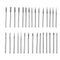 1 Set 6 Bits Nail Art Drill File UV Gel Remove Sanding Buffer Pedicure Electric Machine Drills Professional Nail Art Tools Kit