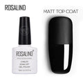 ROSALIND 10ML Top Base Coat Gel Nail Polish For Nail Extension UV LED Gel Lacquer Nail Art Primer For Nails Semi Permanent T