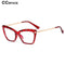 45591 Fashion Square Glasses Frames Women Trending Styles Brand Optical Computer Glasses Oculos De Grau Feminino Armacao