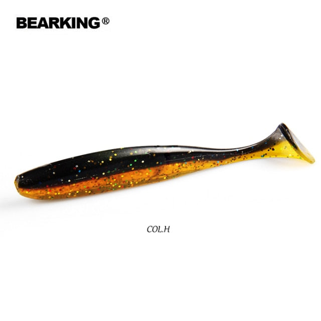 BEARKING Ez Shiner 5cm 7.5cm 10cm Wobblers for Hot Carp Fishing Soft Lures Silicone Artificial Double Color Baits