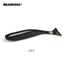 BEARKING Ez Shiner 5cm 7.5cm 10cm Wobblers for Hot Carp Fishing Soft Lures Silicone Artificial Double Color Baits