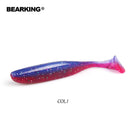 BEARKING Ez Shiner 5cm 7.5cm 10cm Wobblers for Hot Carp Fishing Soft Lures Silicone Artificial Double Color Baits