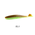 BEARKING Ez Shiner 5cm 7.5cm 10cm Wobblers for Hot Carp Fishing Soft Lures Silicone Artificial Double Color Baits