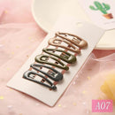 Kawaii Cartoon Fruit BB Clip Baby Children Hair Clips Bobby Pin Barrettes Accessories For Girls Kids Hairpins Hairgrip Headdress