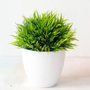 Artificial Plants Potted Bonsai Green Small Tree Plants Fake Flowers Potted Ornaments for Home Garden Decor Party Hotel Decor