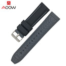Soft Silicone Sport Watchband 20mm 22mm 24mm 26mm Rubber Diving Waterproof Men Replacement Bracelet Band Strap Watch Accessories