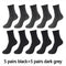 10 Pairs High Quality Bamboo Fiber Men's Socks Business Breathable Deodorant Compression Socks Men Long Big Size EUR 38-46