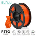 SUNLU PETG 3D Printer Filament 1.75mm Dooling Gift Material Hot Sale Black Color PETG 3D Filament Consumables 1KG/2.2LBS
