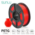 SUNLU PETG 3D Printer Filament 1.75mm Dooling Gift Material Hot Sale Black Color PETG 3D Filament Consumables 1KG/2.2LBS