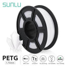 SUNLU PETG 3D Printer Filament 1.75mm Dooling Gift Material Hot Sale Black Color PETG 3D Filament Consumables 1KG/2.2LBS