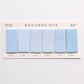 Sharkbang 60/80 Sheets Gradient Color N times Sticky Index Note Post Sticker Bookmark To Do List Paperlaria School Stationery