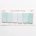 Sharkbang 60/80 Sheets Gradient Color N times Sticky Index Note Post Sticker Bookmark To Do List Paperlaria School Stationery
