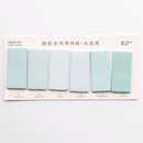 Sharkbang 60/80 Sheets Gradient Color N times Sticky Index Note Post Sticker Bookmark To Do List Paperlaria School Stationery