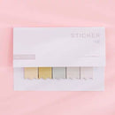 Sharkbang 60/80 Sheets Gradient Color N times Sticky Index Note Post Sticker Bookmark To Do List Paperlaria School Stationery