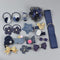 18 Piece hair clip set Cute Hair Accessories Girl headwear Bow Flower animal Hairpins hair band cartoon Elastic Headdress Gift