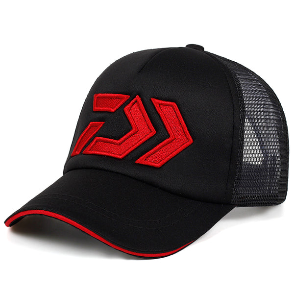 2020 New Summer Sun Cap Breathable Wicking Mesh Visor Ventilation Adjustable Sun Hat Daiwa Male Outdoor fishing brand caps