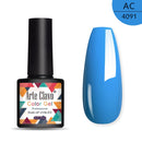 Arte Clave New Arrival Gel Nail Polish Soak Off Nail Art Varnish Lacquer 8ml LED Pink Red Glitter Gel Nail All For Manicure