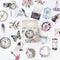 45 pcs/Box Various Stickers Pack Kawaii Planner Journal Scrapbooking Stickers Stationery School Supplies