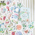 45 pcs/Box Various Stickers Pack Kawaii Planner Journal Scrapbooking Stickers Stationery School Supplies