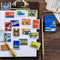45 pcs/Box Various Stickers Pack Kawaii Planner Journal Scrapbooking Stickers Stationery School Supplies