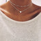 2020 New Female Fashion Crystal Heart Necklace Pendant Short Gold Chain Necklace Pendant Necklace Charm Gifts Girlfriends Gift
