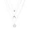 2020 New Female Fashion Crystal Heart Necklace Pendant Short Gold Chain Necklace Pendant Necklace Charm Gifts Girlfriends Gift