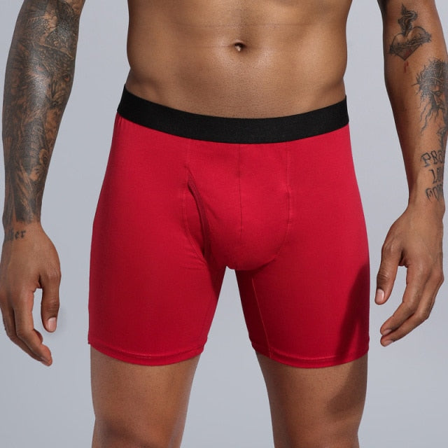 Panties Men Boxers Long Underwear Cotton Man Plus Size Shorts Boxer Breathable Shorts Mens Boxers Underpants Hombres Boxeador