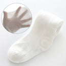 YWHUANSEN 0-6 Yrs Spring Summer Autumn Cute Baby Girls Mesh Cable Knit Tights Cotton Breathable Pantyhose For Toddler Girls Sale