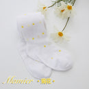 YWHUANSEN 0-6 Yrs Spring Summer Autumn Cute Baby Girls Mesh Cable Knit Tights Cotton Breathable Pantyhose For Toddler Girls Sale