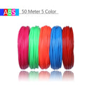 Use For 3D Printing Pen 200 Meters 20 Colors 1.75MM ABS Filament Threads Plastic 3 d Printer Materials For Kid Drawing Toys