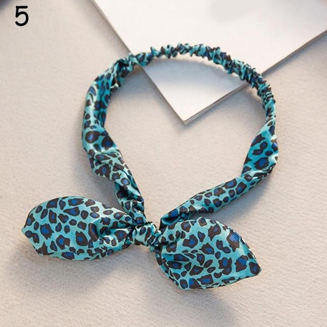 Women Sweet Hair Bands Print Headbands Retro Hair Accessories Cross Turban Bandage Bandanas Hairband Headwrap Summer Headwear