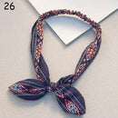 Women Sweet Hair Bands Print Headbands Retro Hair Accessories Cross Turban Bandage Bandanas Hairband Headwrap Summer Headwear