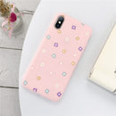 Colorful Floral Leaves Phone Case For iPhone 11 Pro 7 8 6 6S Plus X XR XS Max 5s SE