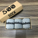 3 Pairs/Box Fashion Stock Crew Male Tide Street Europe Hip Hop Match 500 Tidal Youth Socks Men and Women Personality Socks