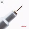 Waterproof Ink Black Micron Neelde Drawing Pen Pigment Fine Line Sketch Markers Pen For Writing Hand-Paint anime Art Supplies