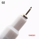 Waterproof Ink Black Micron Neelde Drawing Pen Pigment Fine Line Sketch Markers Pen For Writing Hand-Paint anime Art Supplies