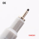 Waterproof Ink Black Micron Neelde Drawing Pen Pigment Fine Line Sketch Markers Pen For Writing Hand-Paint anime Art Supplies