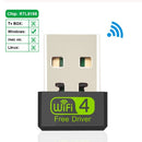 USB WiFi Adapter Antena Wi-Fi Adapter WiFi Dongle Network Card Antenna Wireless Wi-Fi Receiver for PC Free Wi Fi MT7601 8188GU