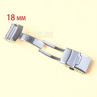 High quality 18mm 20mm 22mm Fold Safety Clasp buckle Deployment Clasp