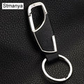 Fashion Leather key Chain New Men Women Metal Waist Hanging KeyChain Best Gift Key Ring jewelry