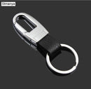 Fashion Leather key Chain New Men Women Metal Waist Hanging KeyChain Best Gift Key Ring jewelry