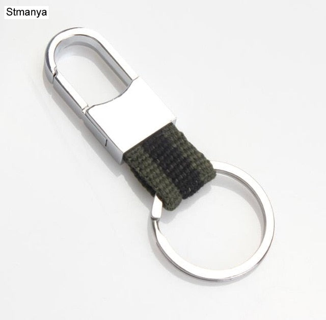 Fashion Leather key Chain New Men Women Metal Waist Hanging KeyChain Best Gift Key Ring jewelry