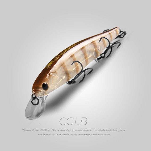 BEARKING Best price Riprizer 110 jerking bait 11cm 15g dive 1.5m Wobblers Carp Fishing Lures Artificial Baits tackles