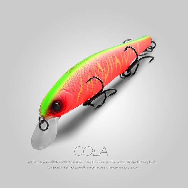 BEARKING Best price Riprizer 110 jerking bait 11cm 15g dive 1.5m Wobblers Carp Fishing Lures Artificial Baits tackles