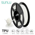 SUNLU TPU 0.5kg Flexible Filament with full color 1.75mm for Flexible DIY gift or model printing ship with 5 pieces
