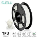 SUNLU TPU 0.5kg Flexible Filament with full color 1.75mm for Flexible DIY gift or model printing ship with 5 pieces