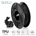 SUNLU TPU 0.5kg Flexible Filament with full color 1.75mm for Flexible DIY gift or model printing ship with 5 pieces