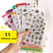 Cute Molang Rabbit Cartoon Animals Sticker Pvc Cartoon Stickers Diary Sticker Scrapbook Decoration Stationery Stickers