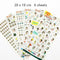 Cute Molang Rabbit Cartoon Animals Sticker Pvc Cartoon Stickers Diary Sticker Scrapbook Decoration Stationery Stickers