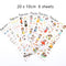 Cute Molang Rabbit Cartoon Animals Sticker Pvc Cartoon Stickers Diary Sticker Scrapbook Decoration Stationery Stickers